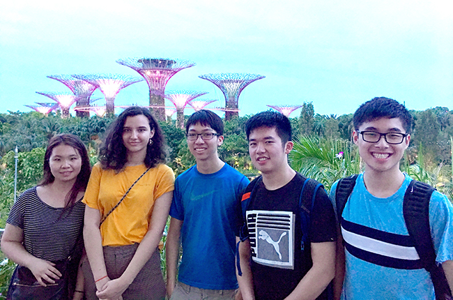 ESROP Global students in Singapore