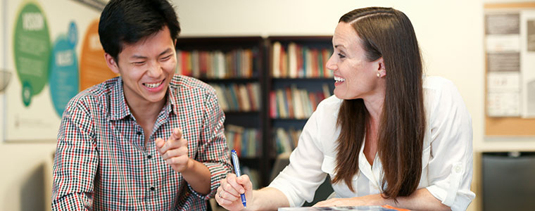 Alumni-Mentorship-Program alumna mentoring student