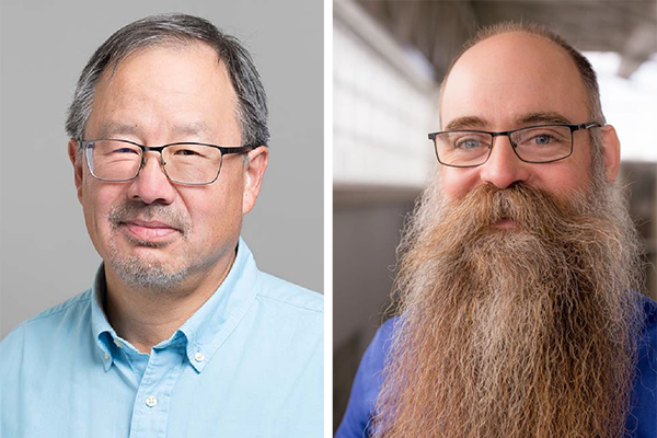 photos of Professor Paul Chow and Philip Ferguson